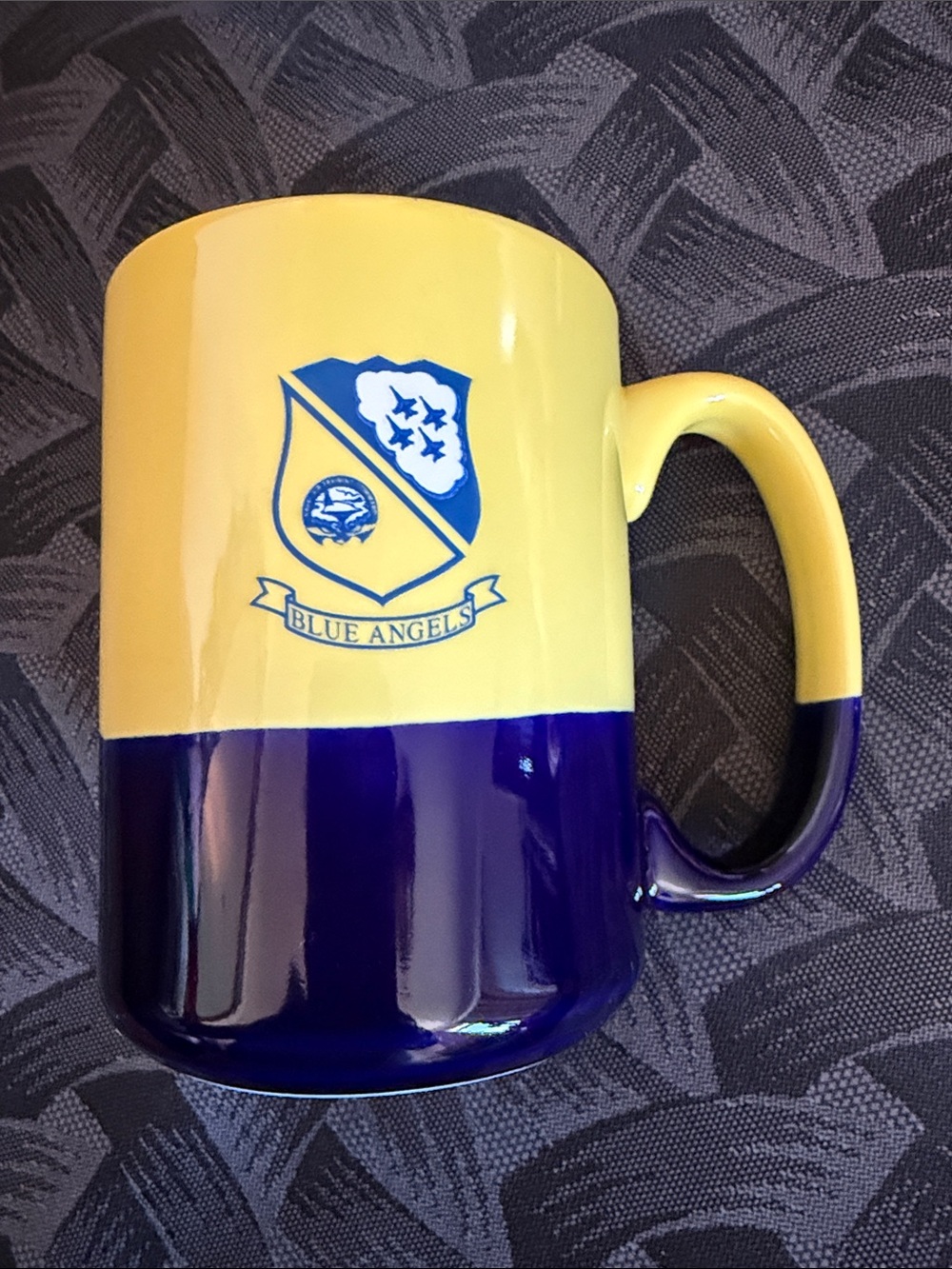 US Navy Military Blue Angels mug nautical warriors